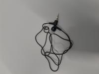 HEADPHONES WITH BLACK CABLE